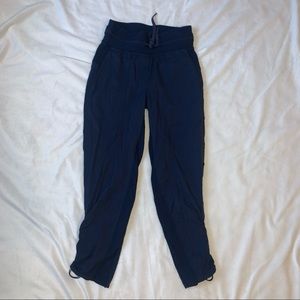 Navy blue lululemon joggers